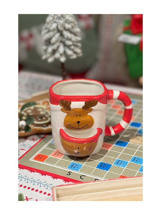 Weihnachtlicher Becher