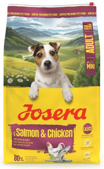 Josera 4.5kg Ξηρά Τροφή χωρίς Γλουτένη για Ενήλικους Σκύλους Μικρόσωμων Φυλών με Σολομό, Κοτόπουλο και Ρύζι