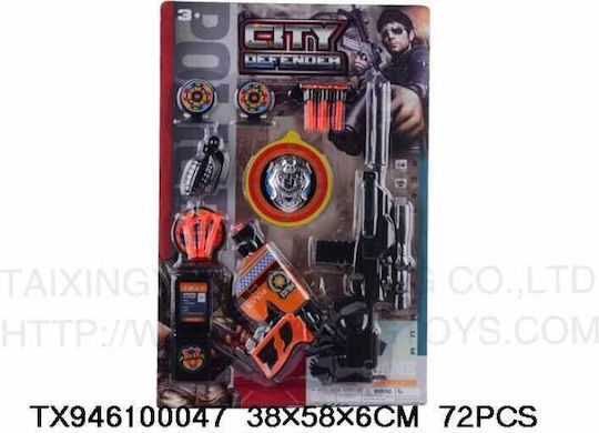 Set Accesorii și Arme de Polițist 631 917275 Tradesor