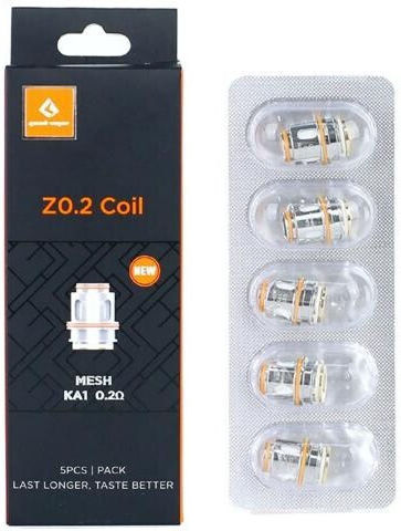 Geek Vape Ζ Series Widerstand für Elektronische Zigaretten 0.2ohm (Dampfmethode) 5Stück