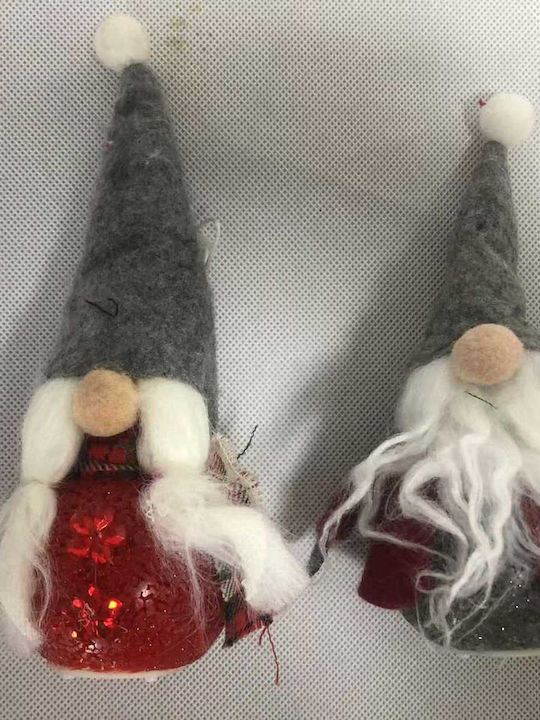 Illuminated Christmas Plush Figure Length 8cm