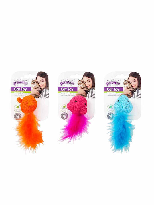 Pawise Cat Toy Ball Orange