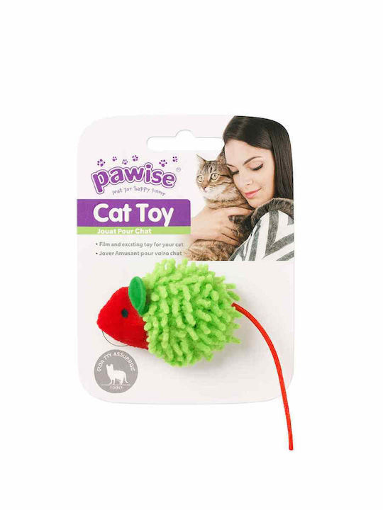 Pawise Παιχνίδι Γάτας Meowmeow Life Mouse Πρασινο