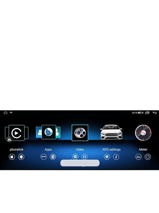 Lenovo Auto-Audiosystem für Mercedes-Benz C Klasse 2011-2012 (Bluetooth/USB/WiFi/GPS/Apple-Carplay/Android-Auto) mit Touchscreen 10.33"