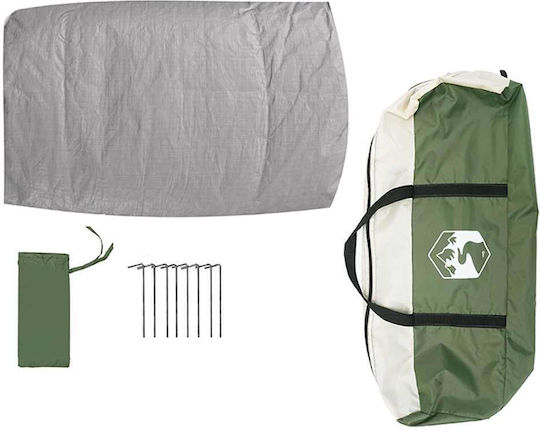 vidaXL Sommer Campingzelt Grüne 300x300x250cm