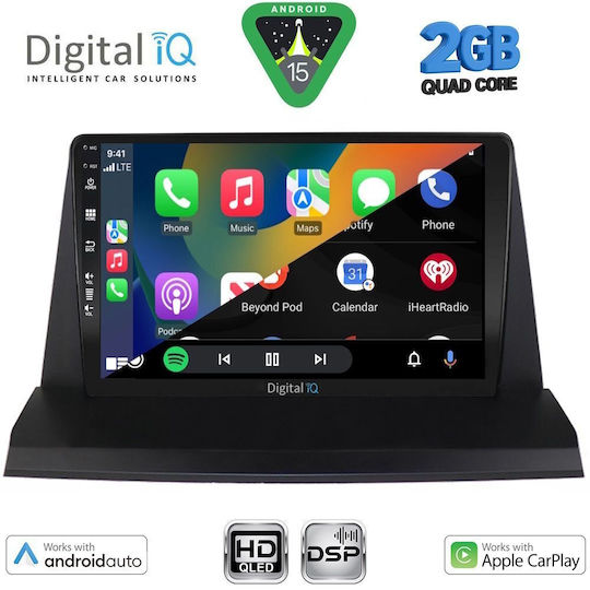 Digital IQ Ηχοσύστημα Αυτοκινήτου για Lexus NX 2014-2022 (Bluetooth/USB/WiFi/GPS/Apple-Carplay/Android-Auto) με Οθόνη Αφής 9"