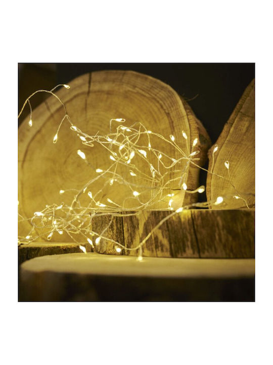 800 Lights LED Warm White in String 1pcs