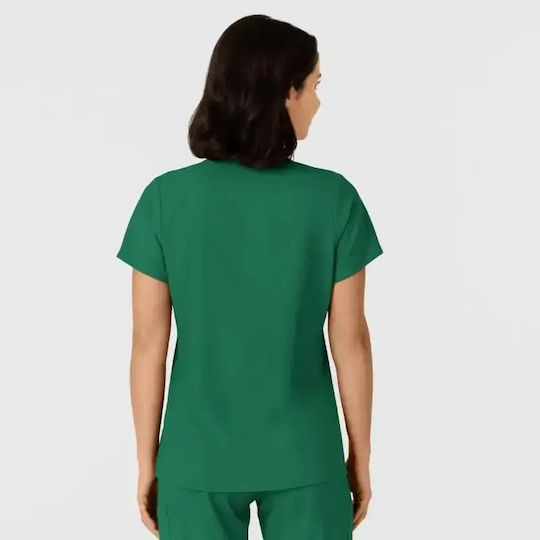 WonderWink Medizinische Bluse Grün