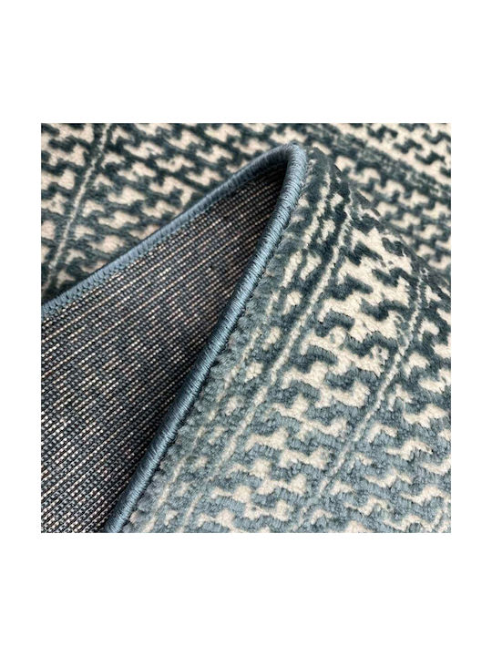 SpitiBazaar Сет Съвременни Спалня килими Grey Pattern SB-2044 3бр
