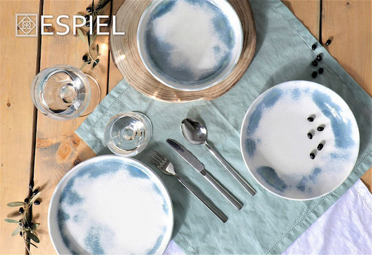Espiel Fortune Spoon Set Fruit Stainless Silver 12pcs
