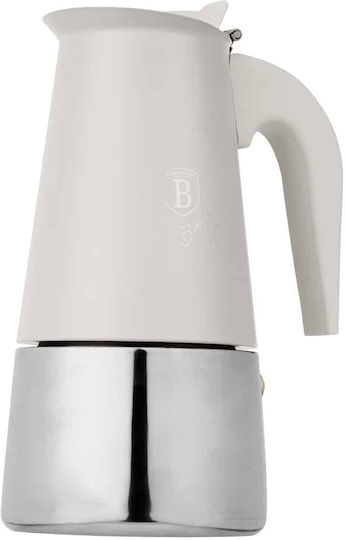 Berlinger Haus Μπρίκι Espresso 6cups Inox Ασημί