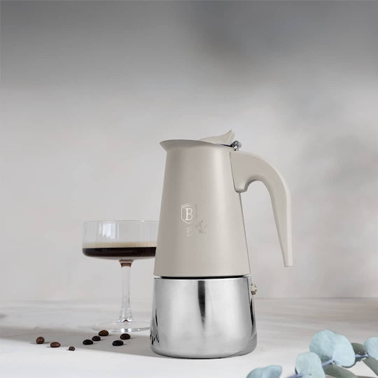 Berlinger Haus Μπρίκι Espresso 6cups Inox Ασημί
