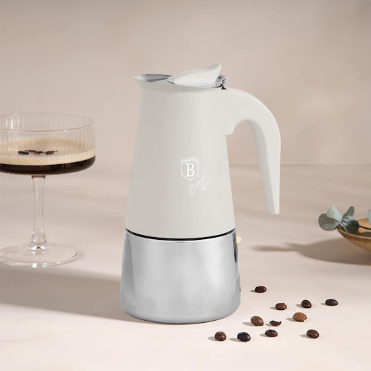 Berlinger Haus Μπρίκι Espresso 6cups Inox Ασημί