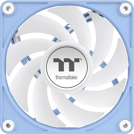 Thermaltake CT120 EX Reverse Blade Case Fans (2000rpm / 65.82cfm) with ARGB Lighting and 4-Pin PWM Connection 3pcs Hydrangea Blue