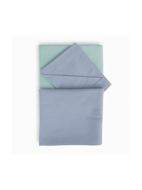 Beboulino Baby Bettlaken Blau 100x180cm