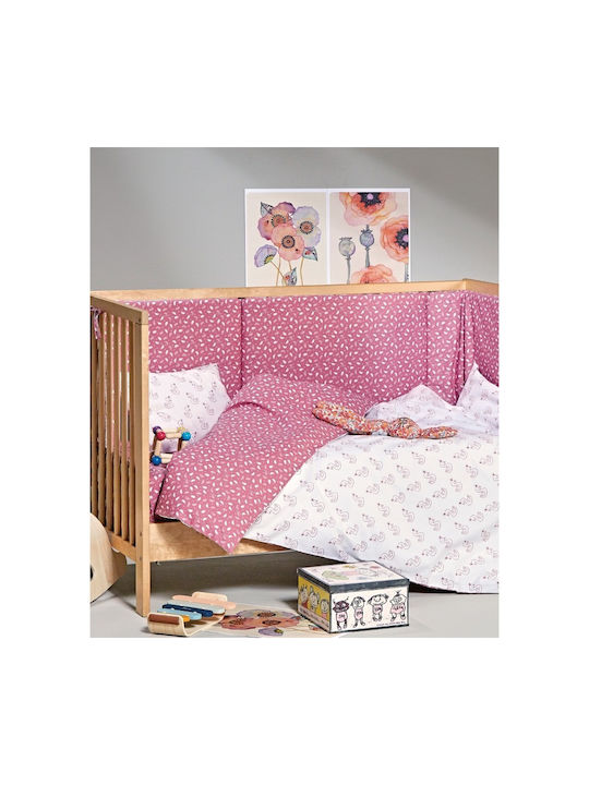 Kentia Σετ Baby Odile Ροζ 60x120εκ.