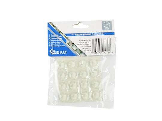 Geko Absorbanți de Șocuri Rotunzi cu autocolant și Diametru 12mm 1buc G29822