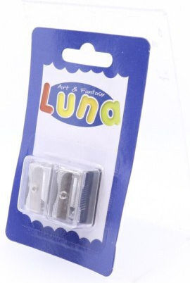 Luna Metallisch Anspitzer Silver 1Stück