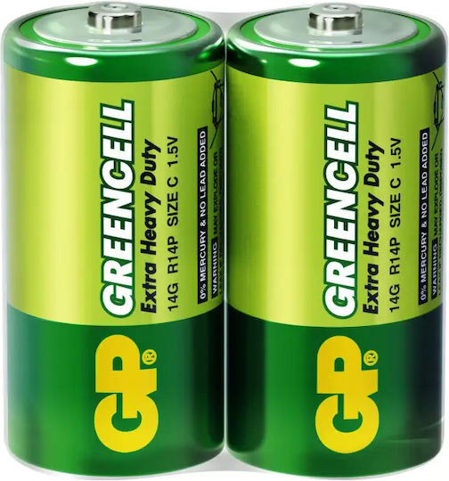 GP Batteries Greencell Zink-Batterie Zink C 1.5V 1Stück