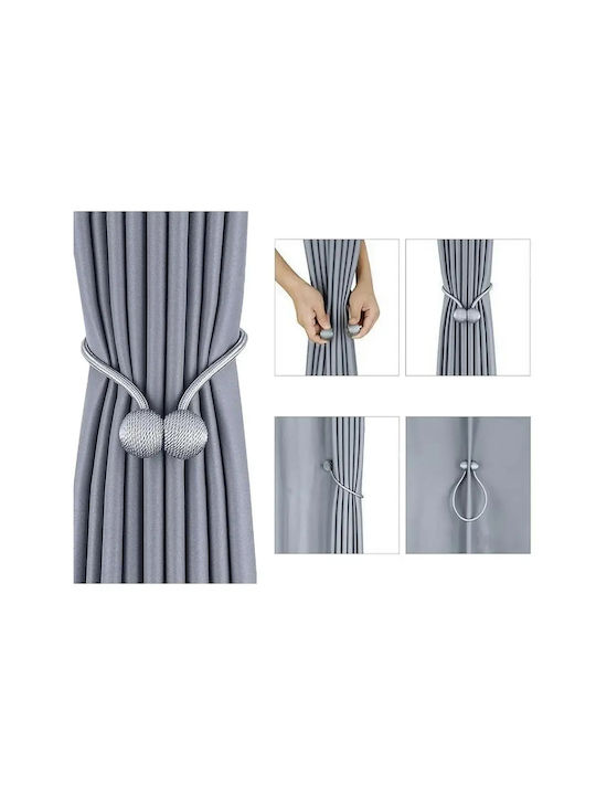 Verk Group Tie-Back Magnetic Gray 1pcs