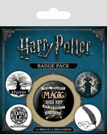 Pyramid International Badge Harry Potter 10pcs Set of Game Tokens 5pcs