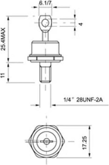 Rectifier Diode 600V and 40A 01.011.0083