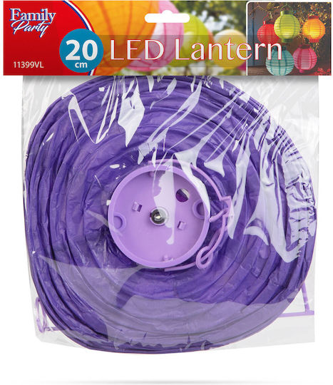 Led Lantern Purple 2 X Aaa