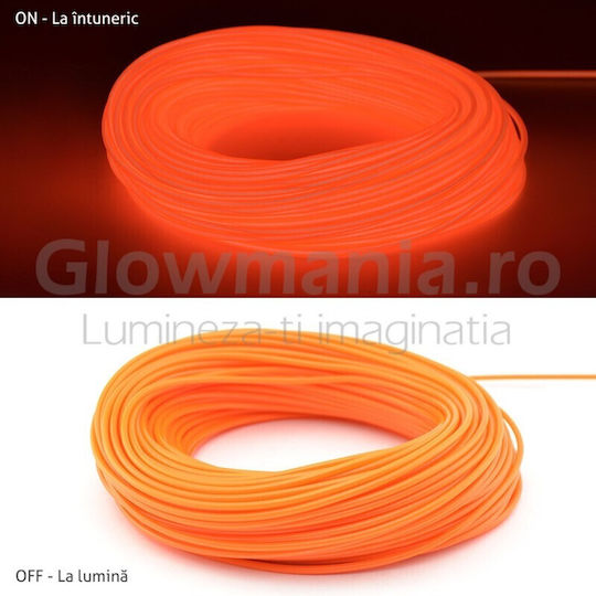 Flexible Electroluminescent Neon Wire El 5 Mm
