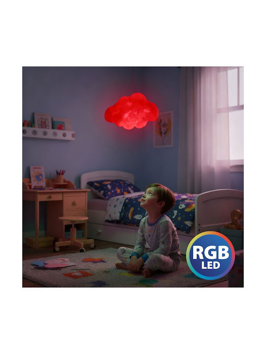 Magic Cloud Lamp 16 Rgb Leds 3 X Aaa 25 X 20 X 15 Cm