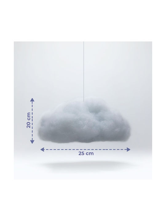 Magic Cloud Lamp 16 Rgb Leds 3 X Aaa 25 X 20 X 15 Cm