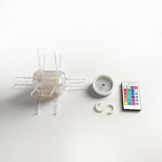 Магическа Облачна Лампа 16 RGB LED 3 Х AAA 25 Х 20 Х 15 СМ