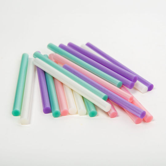 Hot Melt Glue Sticks 7 X 100 Mm Macaron Color 10 Pcs Pack