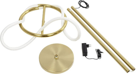 kelvo Glow LED Stehleuchte H160xB45cm. mit Einstellbarem Weißem Licht 3000lm Gold