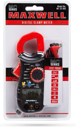 Maxwell & Williams Αμπεροτσιμπίδα Ψηφιακή 400A AC