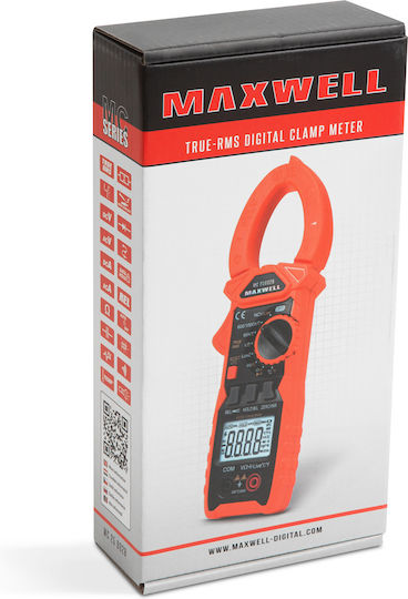 Maxwell & Williams Αμπεροτσιμπίδα Ψηφιακή 1000A AC True RMS με Ακροδέκτες