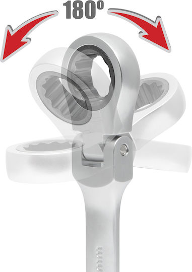 21 Mm Fixed Wrench Ratchet Folding Head