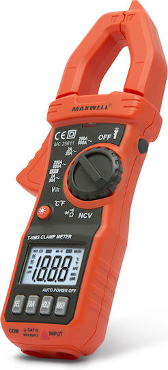 Maxwell & Williams Αμπεροτσιμπίδα Digital 600A AC Wahre Effektivwert