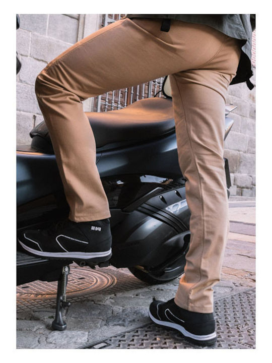 ByCity Docks Bărbați Pantaloni Motocicletă Bej