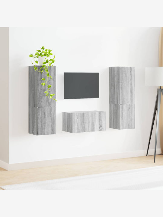 Wohnzimmer TV-Einheit Gray Sonoma L30xB31xH60cm