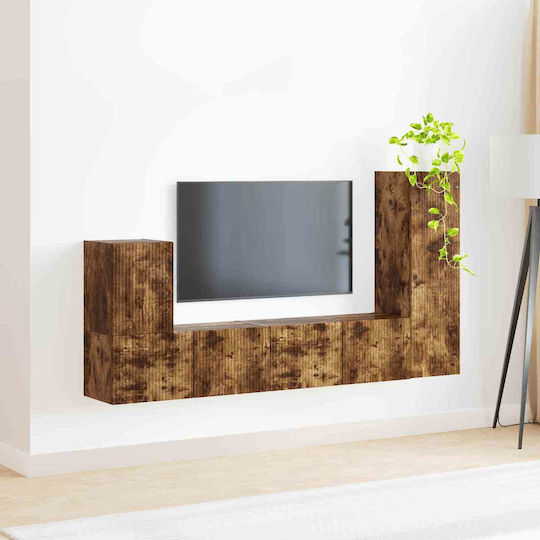 Животно помещение ТВ единица Smoked Oak Д30xШ31xВ100бр