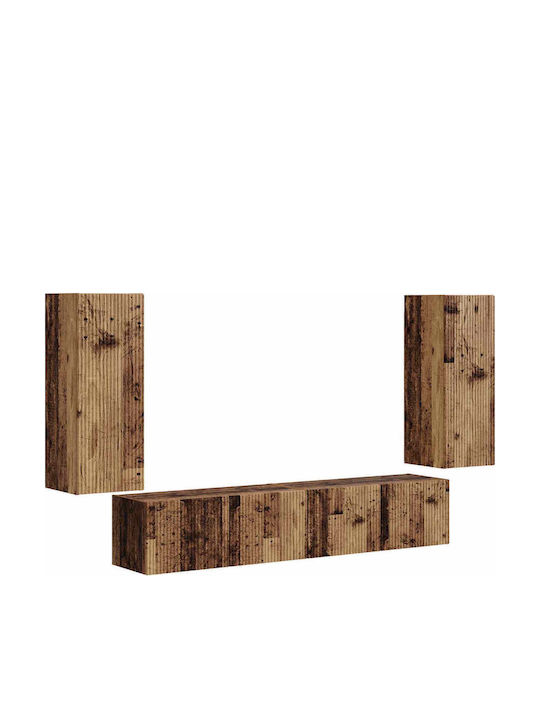 Living Room TV Unit Old Wood L78.5xW30xH29.5cm