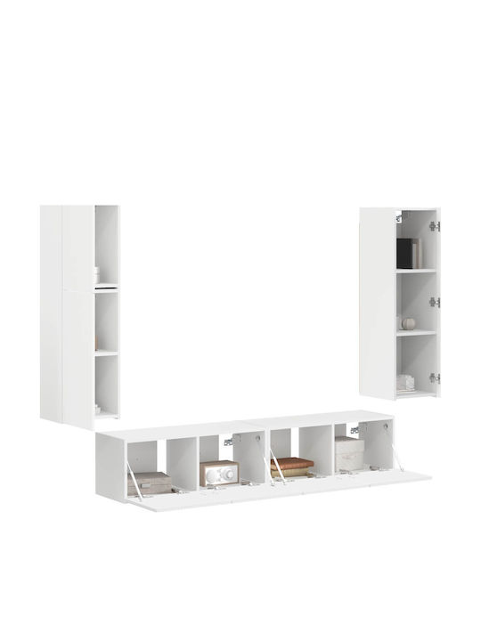 Living Room TV Unit White L30xW31xH100cm