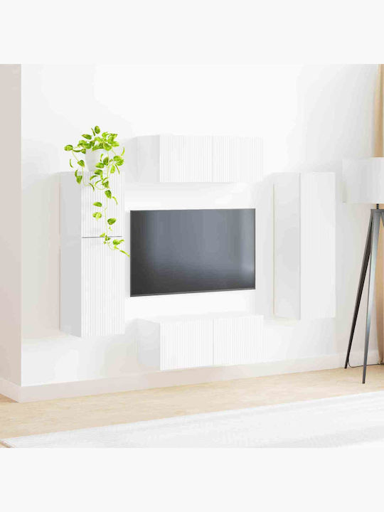 Living Room TV Unit White L30xW31xH100cm