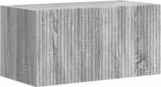 Living Room TV Unit Gray Sonoma L30xW31xH60cm