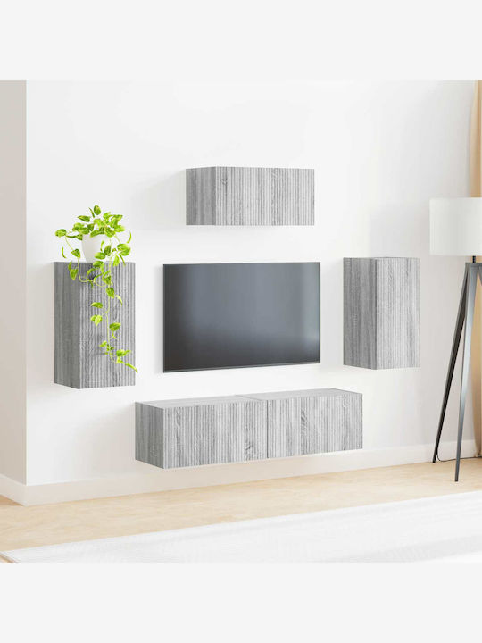 Wohnzimmer TV-Einheit Gray Sonoma L30xB31xH60cm