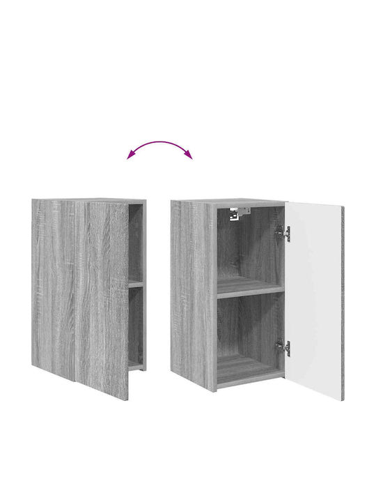 Wohnzimmer TV-Einheit Gray Sonoma L30xB31xH60cm