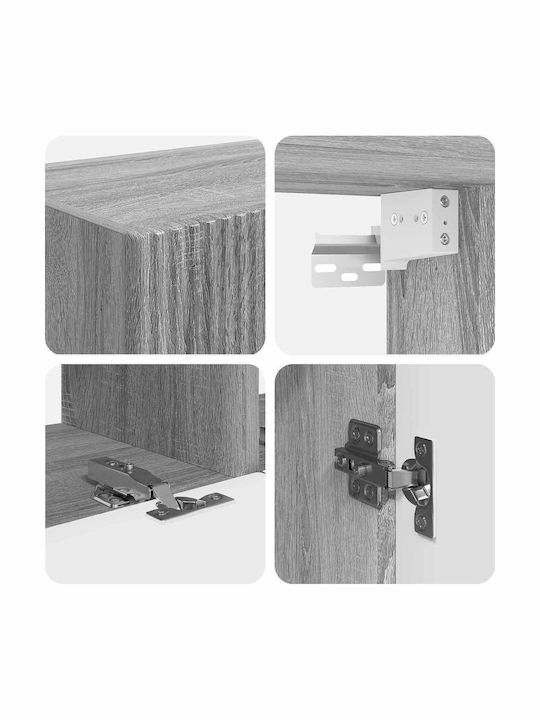 Wohnzimmer TV-Einheit Gray Sonoma L30xB31xH60cm