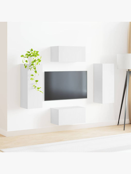 Wohnzimmer TV-Einheit White L30xB31xH80cm