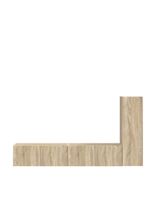 Living Room TV Unit Sonoma Oak L30xW31xH100cm