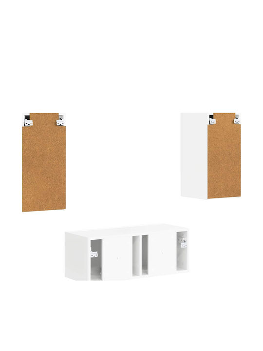 Wohnzimmer TV-Einheit White L78.5xB31xH30cm